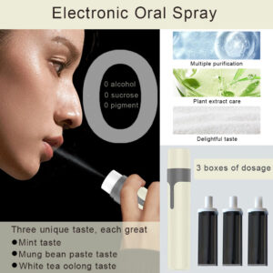 Smart oral sprayer